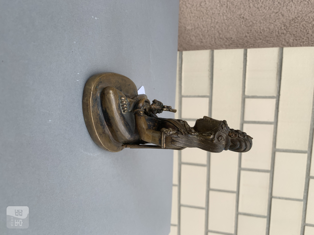 A BRONZE FIGURE OF AMITAYUS - 图9